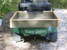 Cargo box great for general hauling in the generous 3ft square box